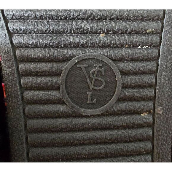 Victoria's Secret Plush Cherry Print Slippers - Cozy Faux Fur Lined House Shoes - Picture 7 of 7